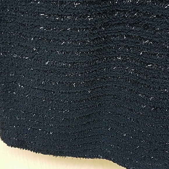 Black Long Sleeved Evening Dress - Picture 3 of 5